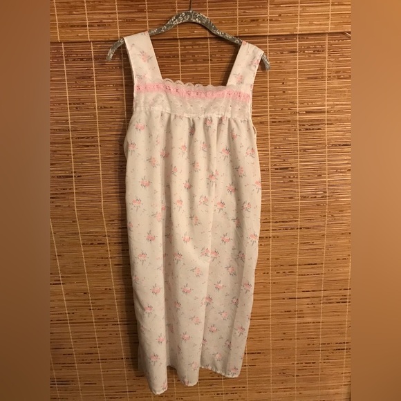 Vintage Ballet Summer Matching 2 Piece Nightgown and House Coat No Size Tag - Picture 5 of 7